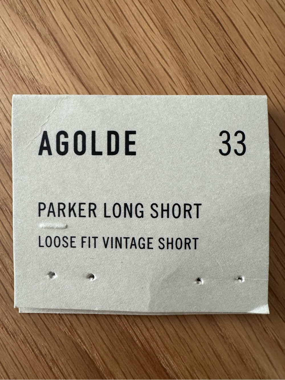 Agolde Parker Long Shorts - Picture 8 of 8